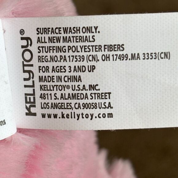 BEE HAPPY Soft Bonnie The Easter Bunny Plush Reverse Sequin Ears & Paws 10.5" - Picture 10 of 10